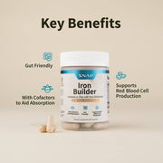 Snap Supplements Iron Builder with Vitamins B & C Absorption Boosters