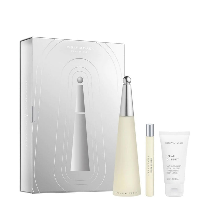 Nava Beauty Issey Miyake L'eau d'Issey EDT Gift Set Trio Fragrance White Smoke Default Title