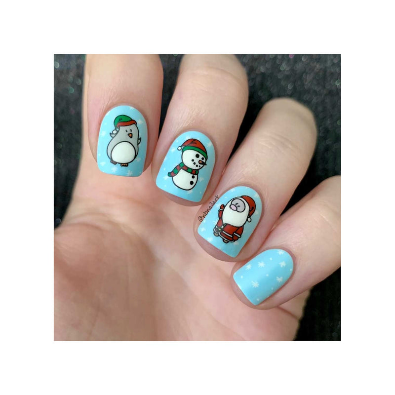 UberChic Beauty It's Beginning To Look A Lot Like Christmas (Christmas-06) Stamping Plate