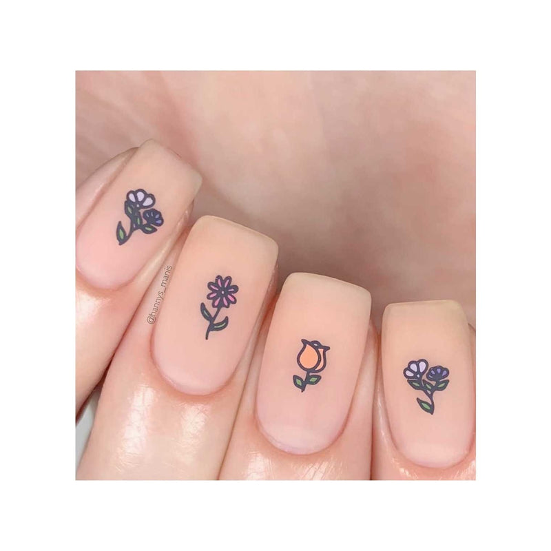 UberChic Beauty Itty Bitty Icons-02 Stamping Plate