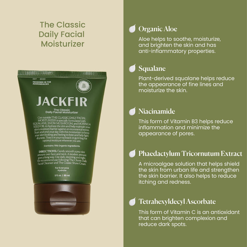 Jackfir The Classic Daily Facial Moisturizer