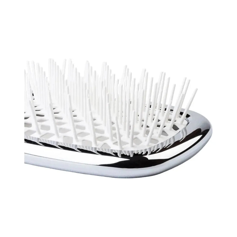 Janeke Janeke Superbrush Silver and White Hair Brush