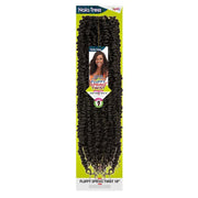 VIP Extensions Janet Collection Nala Tress Fluffy Spring Twist 18" Kanekalon Hair Weaving/Braiding