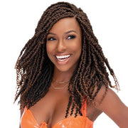 VIP Extensions Janet Collection Nala Tress Fluffy Spring Twist 18" Kanekalon Hair Weaving/Braiding