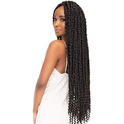 VIP Extensions Janet Collection Nalatress Synthetic Hair Crochet Braid - PASSION TWIST BRAID 24" Hair Extension