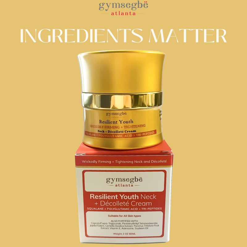 gymsegbë Resilient Youth Neck + Décolleté Cream Anti-Aging Body