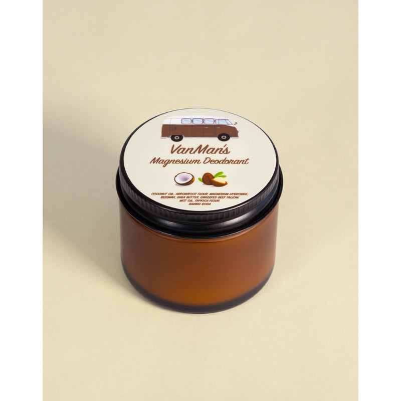 VanMan VanMan's Coconut Magnesium Deodorant - 2 oz