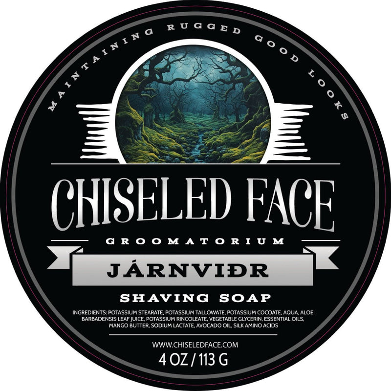 Chiseled Face Járnviðr - Shaving Soap Shaving Soap