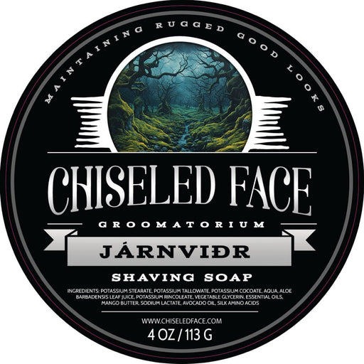 Chiseled Face Járnviðr - Shaving Soap Shaving Soap