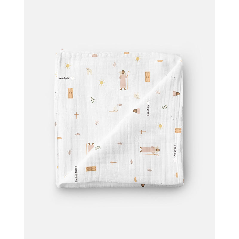 Be A Heart Jesus Muslin Swaddle Baby Blanket Swaddle