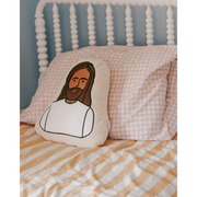 Be A Heart Jesus Pillow throw pillow