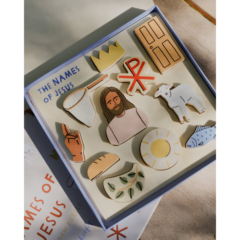 Be A Heart Jesus Wooden Puzzle puzzle