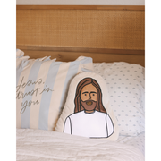 Be A Heart Jesus Pillow throw pillow