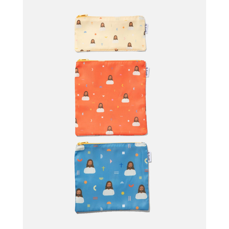 Be A Heart Jesus Reusable Snack Bags snack bags