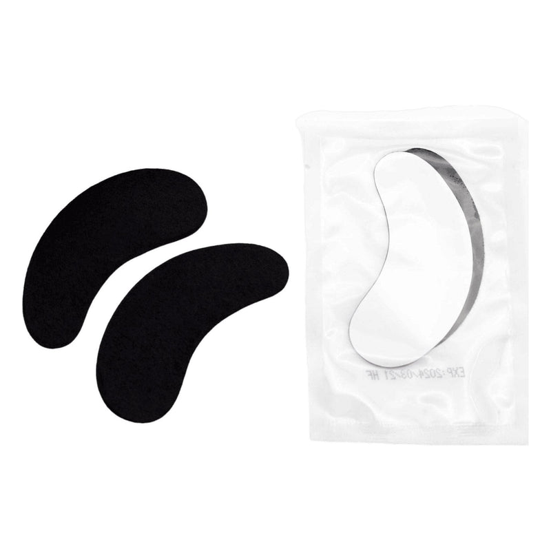 Mega Lash Academy Jet Black Gel Eye Pads - 50 pairs Accessories