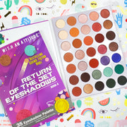 Rude Cosmetics Return of the Jet Eyeshadow 35 Eyeshadow Palette - Book 4 Eyeshadow Palettes