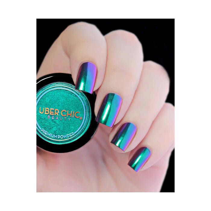 Uberchic Beauty Chameleon Nail Powder: Jewel Of The Nile