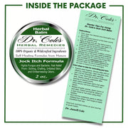 COLEHERBALS 10 - Dr. Cole's Organic Jock Itch Ointment Herbal