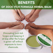 COLEHERBALS 10 - Dr. Cole's Organic Jock Itch Ointment Herbal