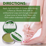 COLEHERBALS LLC 10 - Dr. Cole's Organic Jock Itch Ointment Herbal Lavender