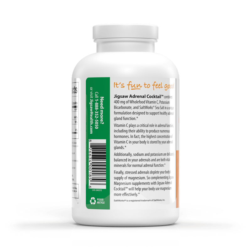 Jigsaw Health Jigsaw Adrenal Cocktail™ + Wholefood Vitamin C Supplements