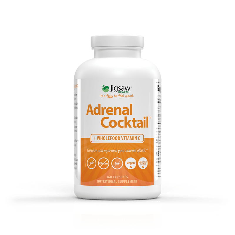 Jigsaw Health Jigsaw Adrenal Cocktail™ + Wholefood Vitamin C Supplements