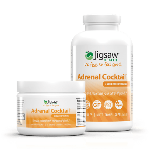 Jigsaw Health Jigsaw Adrenal Cocktail™ + Wholefood Vitamin C Supplements