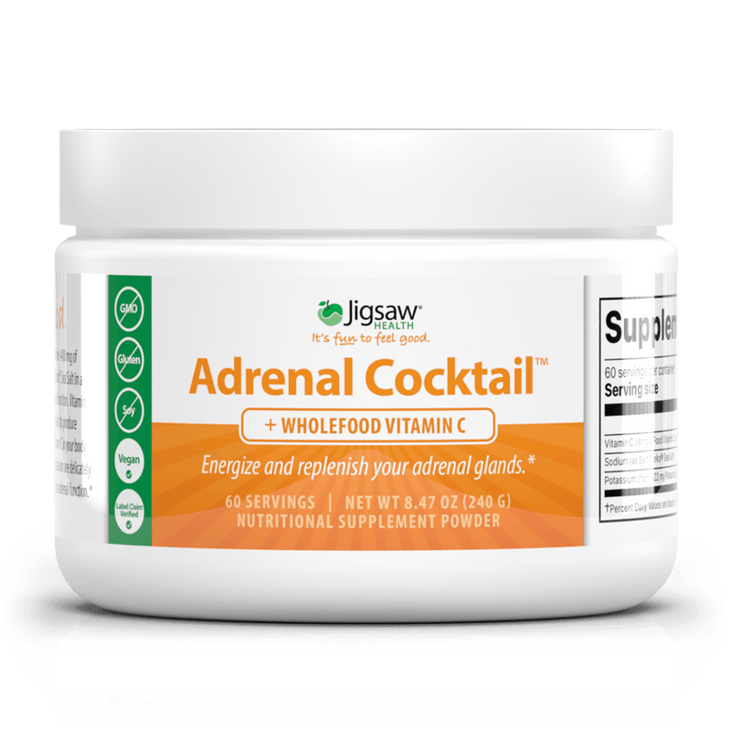 Jigsaw Health Jigsaw Adrenal Cocktail™ + Wholefood Vitamin C Supplements