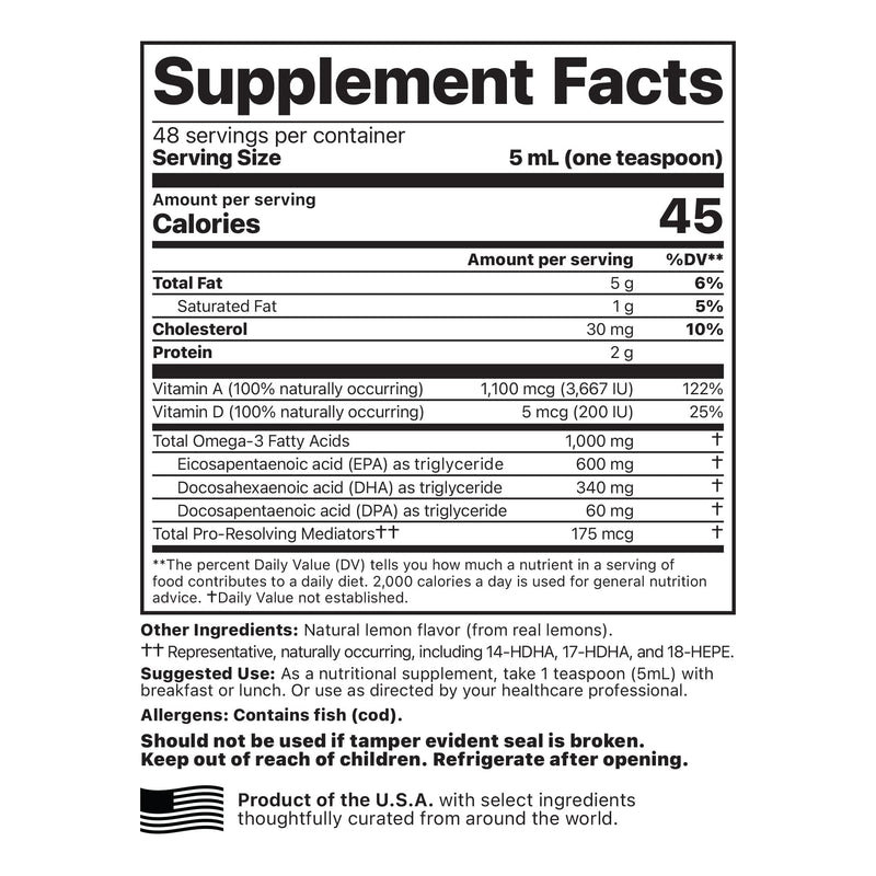 Jigsaw Health Jigsaw Alaskan Cod Liver Oil™ Supplements