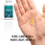 Jigsaw Health Jigsaw Alaskan Cod Liver Oil™ Supplements