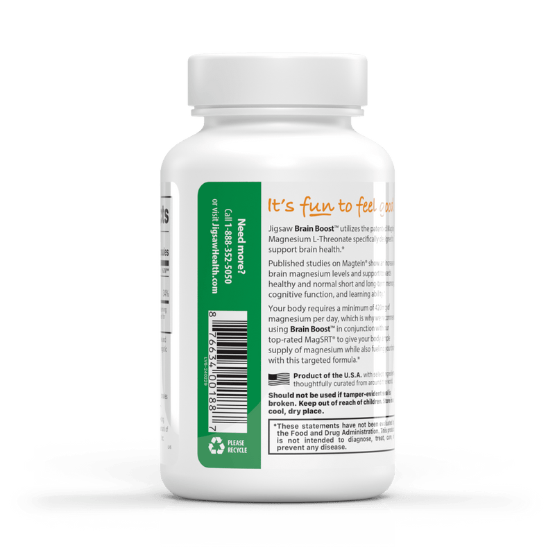 Jigsaw Health Jigsaw Brain Boost™ Supplements