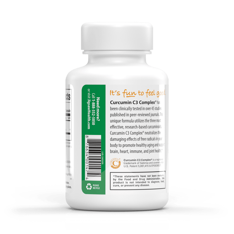 Jigsaw Health Jigsaw Curcumin C3 Complex® Supplements