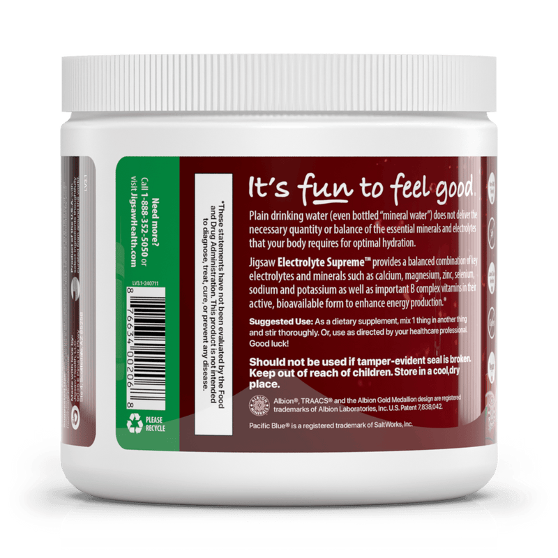 Jigsaw Health Jigsaw Electrolyte Supreme™ Supplements