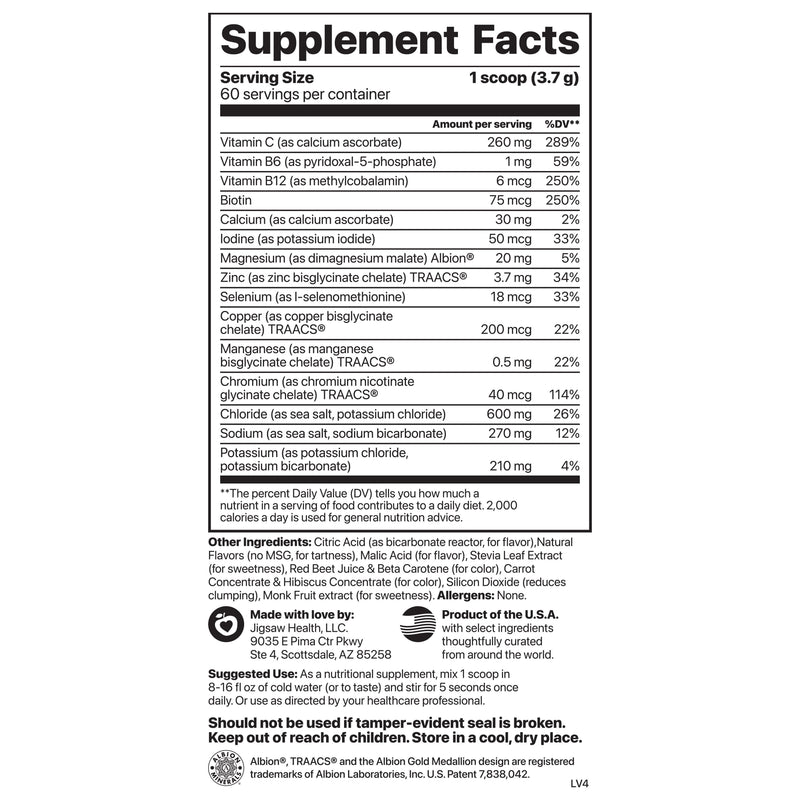 Jigsaw Health Jigsaw Electrolyte Supreme™ Supplements
