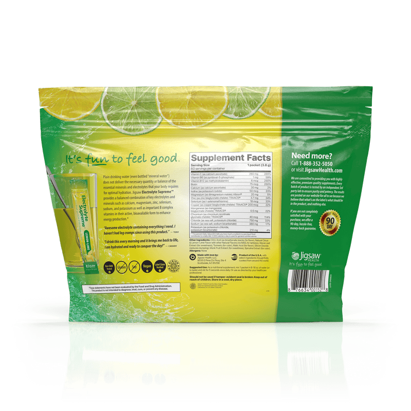 Jigsaw Health Jigsaw Electrolyte Supreme™ Supplements