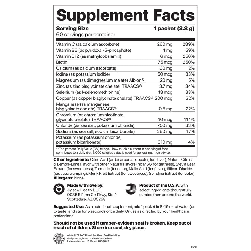 Jigsaw Health Jigsaw Electrolyte Supreme™ Supplements