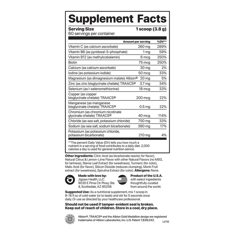 Jigsaw Health Jigsaw Electrolyte Supreme™ Supplements