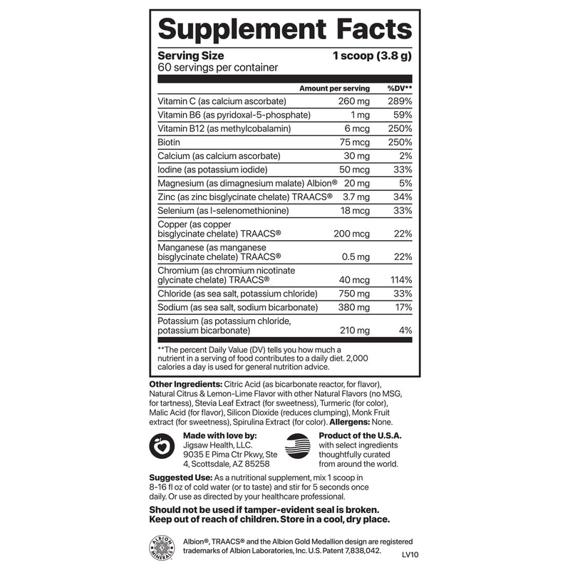 Jigsaw Health Jigsaw Electrolyte Supreme™ Supplements