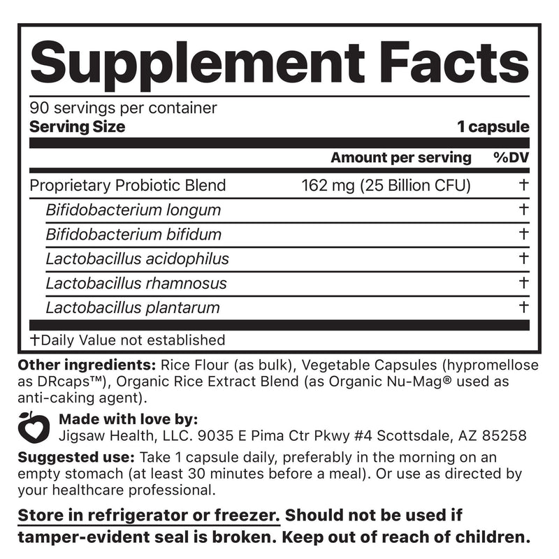 Jigsaw Health Jigsaw Probiotics - Essential Blend™ Supplements