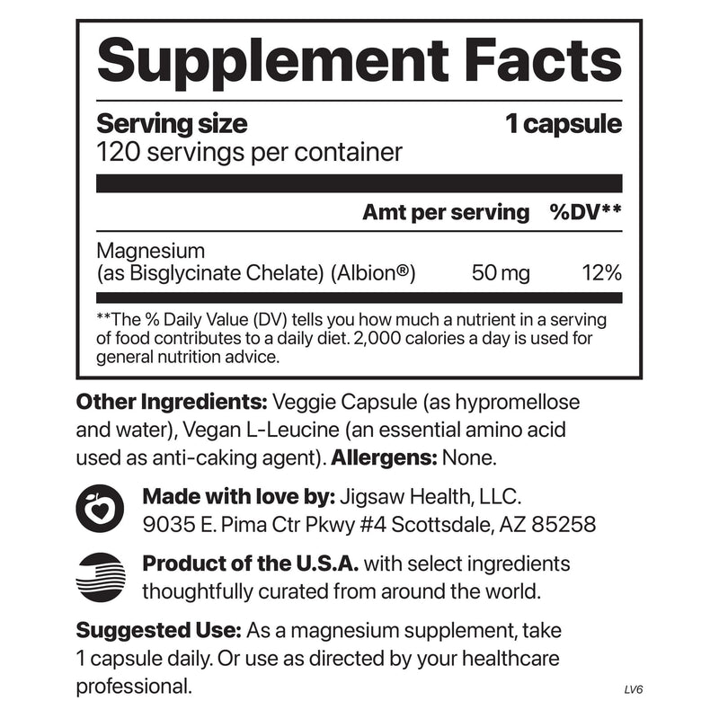 Jigsaw Health Jigsaw MagPure™ Supplements
