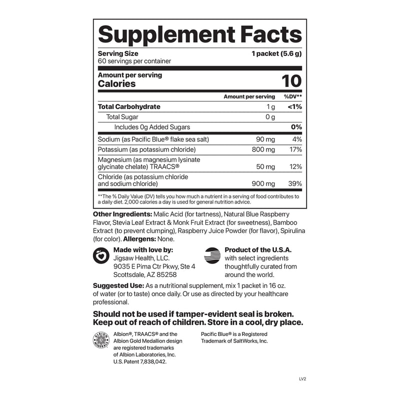 Jigsaw Health Jigsaw Potassium Cocktail™ Supplements