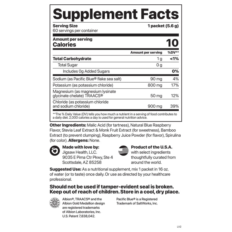 Jigsaw Health Jigsaw Potassium Cocktail™ Supplements