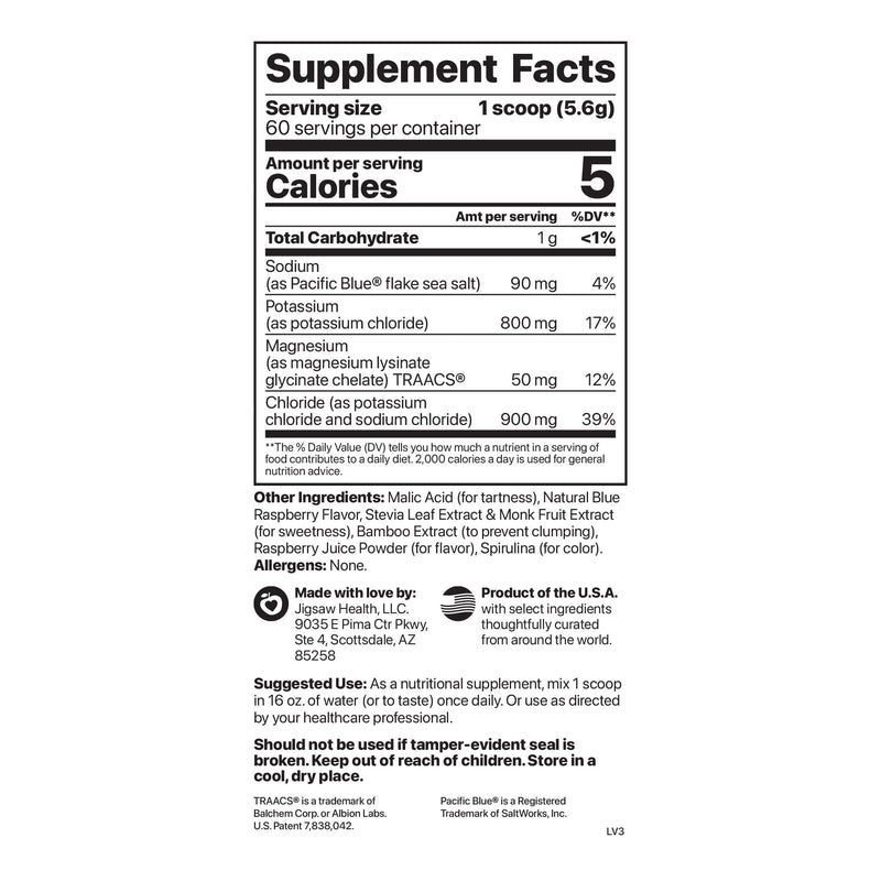 Jigsaw Health Jigsaw Potassium Cocktail™ Supplements