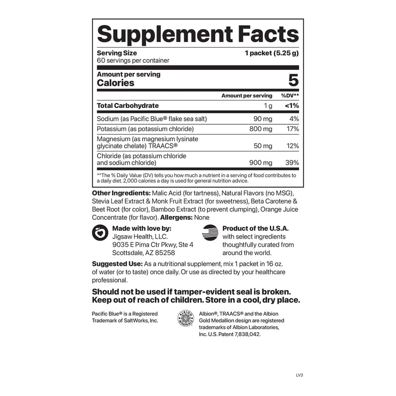 Jigsaw Health Jigsaw Potassium Cocktail™ Supplements