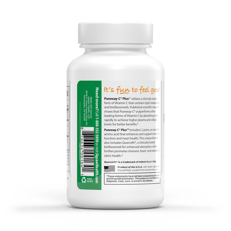 Jigsaw Health Jigsaw Pureway-C® Plus™ Supplements