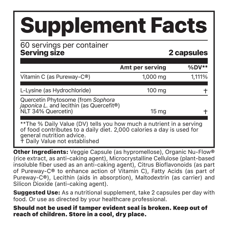 Jigsaw Health Jigsaw Pureway-C® Plus™ Supplements