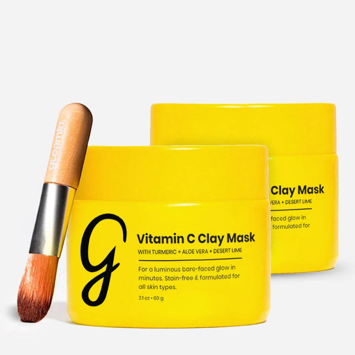 Gleamin - Vitamin C Clay Mask - 2.1 oz