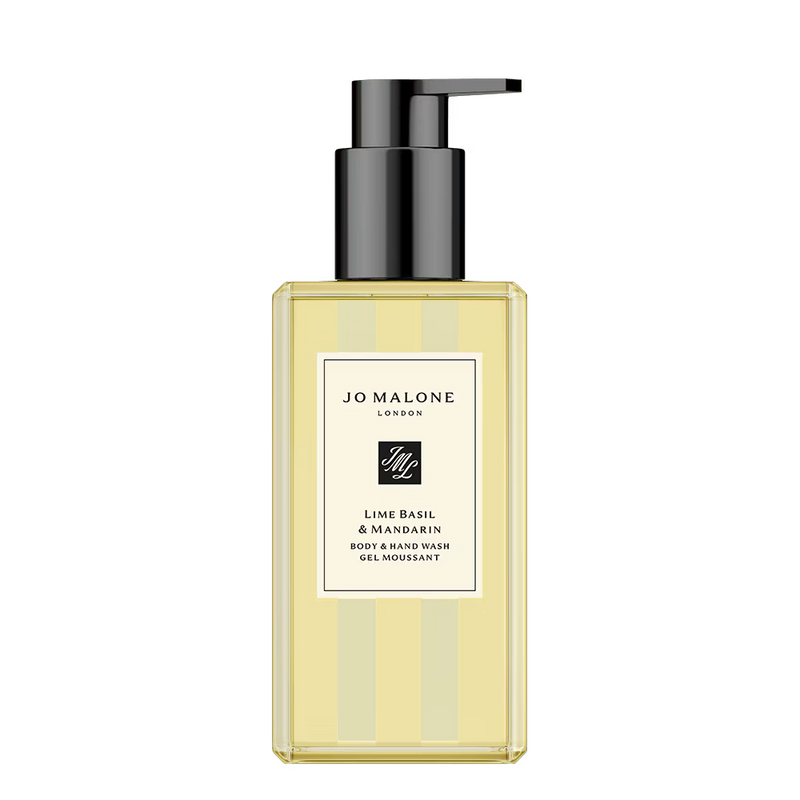 Nava Beauty Jo Malone Lime Basil & Mandarin Body & Hand Wash White Smoke 250 mL
