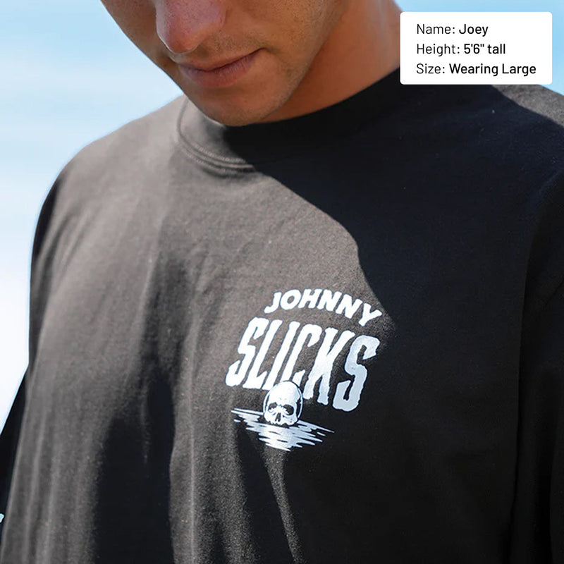 Johnny Slicks Mar Y Mortis Oversized Tee Shirt