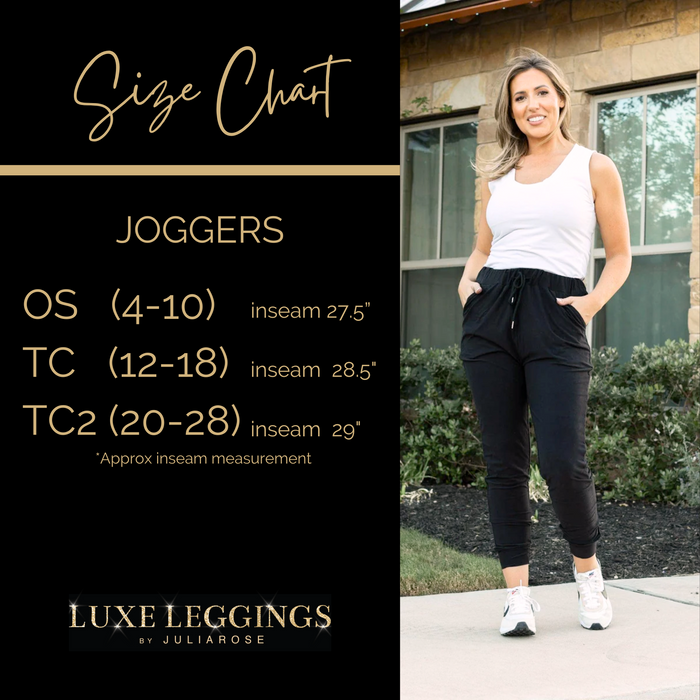 Ready to Ship | The Nora Navy Joggers  - Luxe Leggings by Julia Rose® Round 2